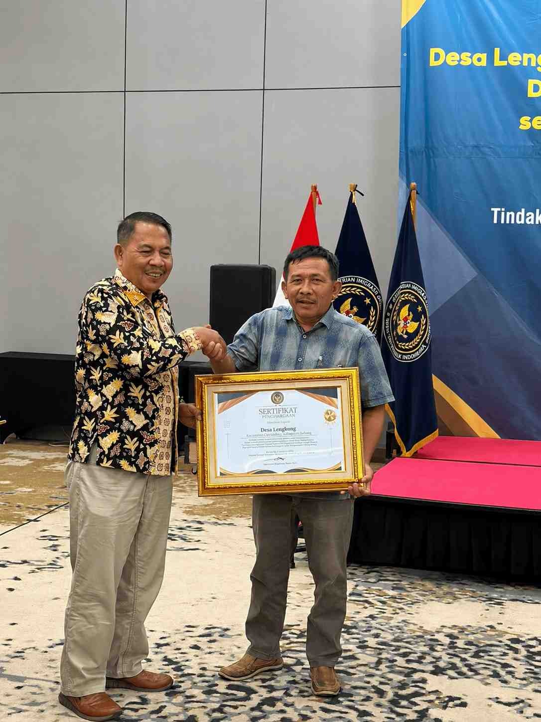 Resmi Ditetapkan, Desa Lengkong Terpilih Menjadi Desa Binaan Imigrasi Tahun 2026