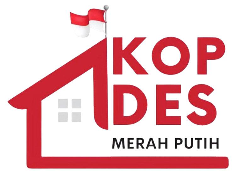 Logo KDKMP ( Koperasi Desa Merah Putih)